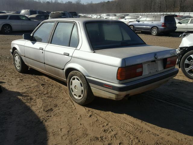 WBAAJ9315MEJ01762 - 1991 BMW 318 I SILVER photo 3