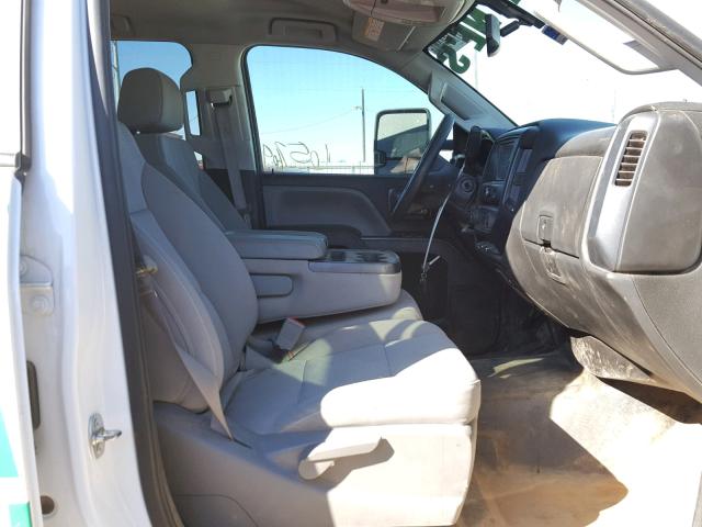 1GC1CUEG3GF252521 - 2016 CHEVROLET SILVERADO WHITE photo 5