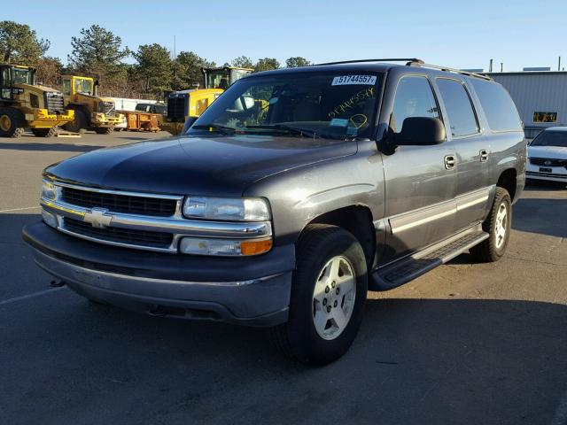 3GNFK16T34G323141 - 2004 CHEVROLET SUBURBAN K GRAY photo 2