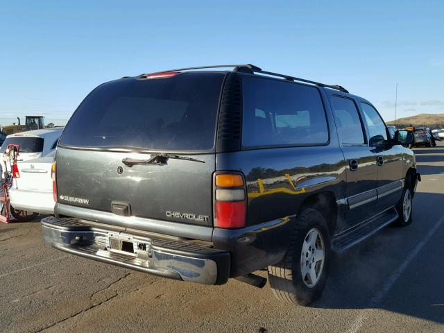 3GNFK16T34G323141 - 2004 CHEVROLET SUBURBAN K GRAY photo 4