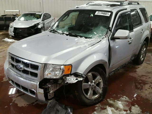 1FMCU9EG8BKB02838 - 2011 FORD ESCAPE LIM GRAY photo 2