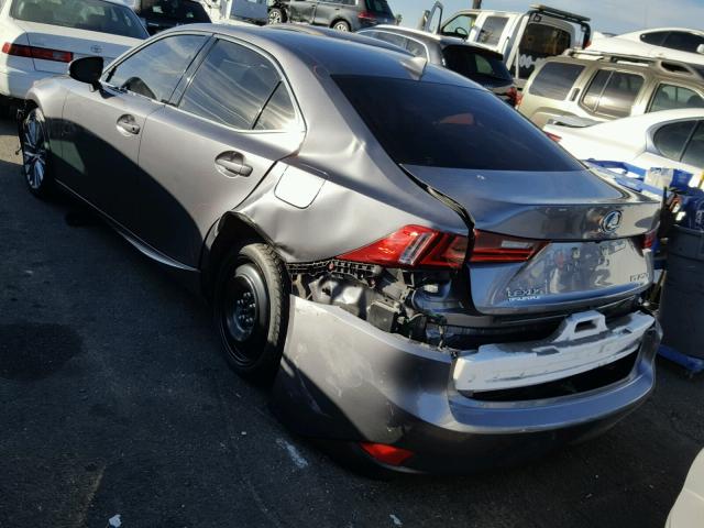 JTHBF1D28E5010194 - 2014 LEXUS IS 250 GRAY photo 3