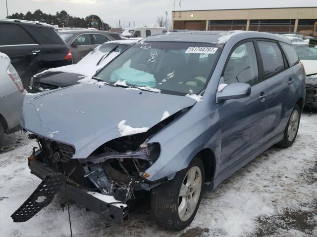 2T1KR32E23C027977 - 2003 TOYOTA COROLLA MA BLUE photo 2