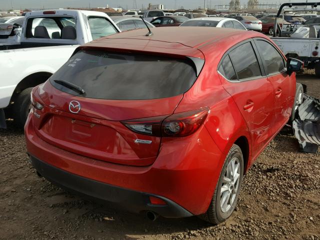 JM1BM1L79F1264400 - 2015 MAZDA 3 TOURING RED photo 4