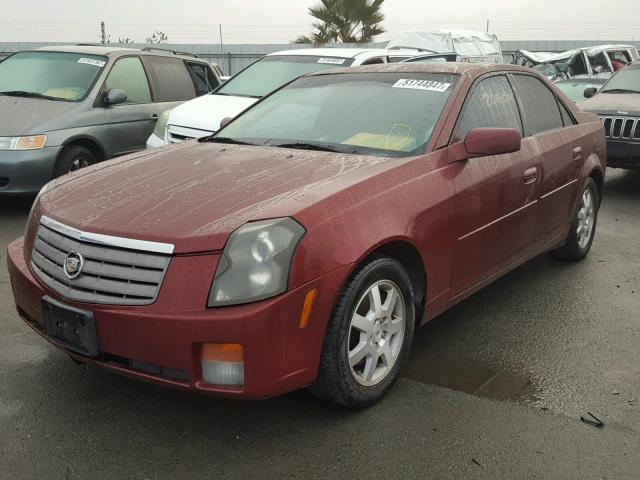 1G6DM57N030148497 - 2003 CADILLAC CTS RED photo 2