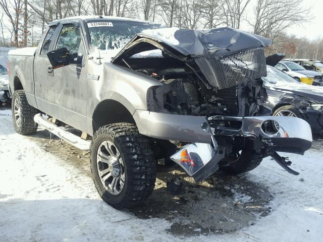 1FTPX14516NA93578 - 2006 FORD F150 GRAY photo 1