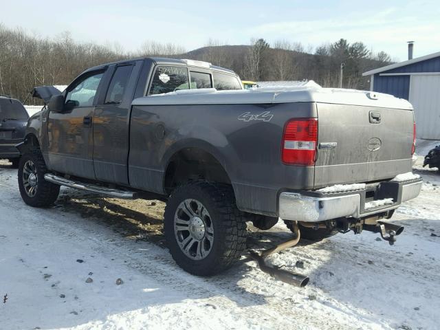 1FTPX14516NA93578 - 2006 FORD F150 GRAY photo 3