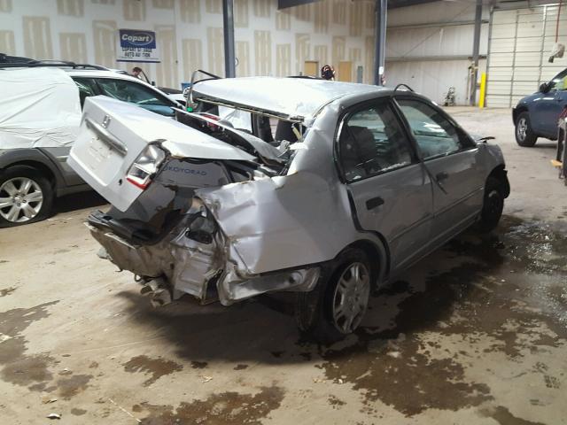 2HGES16531H582652 - 2001 HONDA CIVIC LX SILVER photo 4