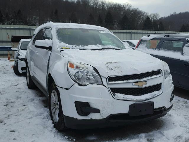 2CNFLEEW9A6202349 - 2010 CHEVROLET EQUINOX LT WHITE photo 1