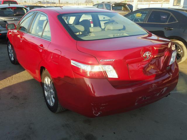 JTNBB46K973015054 - 2007 TOYOTA CAMRY NEW RED photo 3