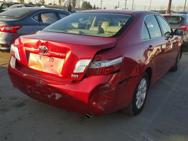 JTNBB46K973015054 - 2007 TOYOTA CAMRY NEW RED photo 4