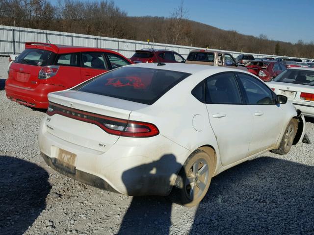 1C3CDFBBXFD403251 - 2015 DODGE DART SXT WHITE photo 4