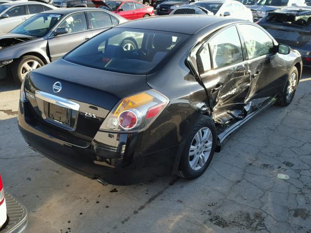 1N4AL2APXCN459293 - 2012 NISSAN ALTIMA BAS BLACK photo 4