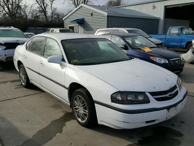 2G1WF52E2Y9224105 - 2000 CHEVROLET IMPALA WHITE photo 1