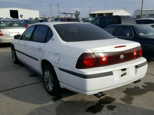 2G1WF52E2Y9224105 - 2000 CHEVROLET IMPALA WHITE photo 3