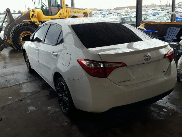 5YFBURHEXFP239765 - 2015 TOYOTA COROLLA L WHITE photo 3