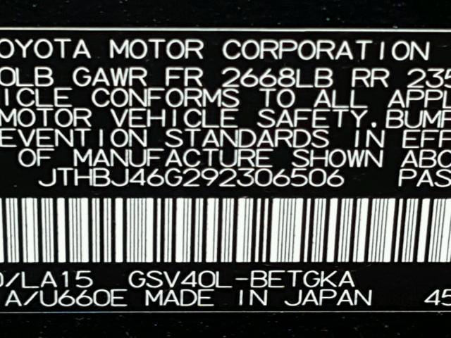 JTHBJ46G292306506 - 2009 LEXUS ES 350 CHARCOAL photo 10