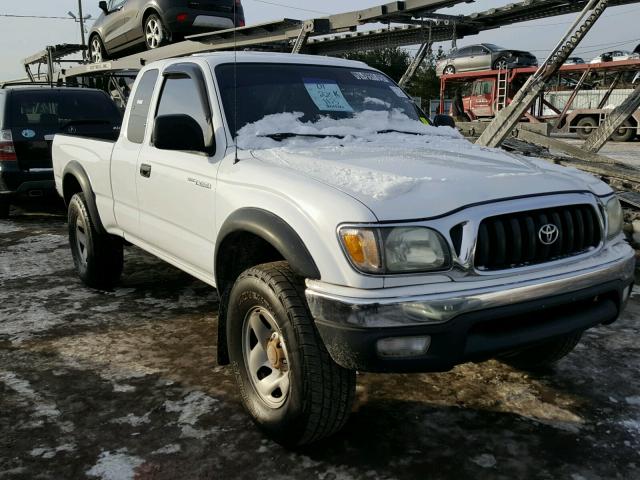 5TESN92NX1Z801110 - 2001 TOYOTA TACOMA XTR WHITE photo 1