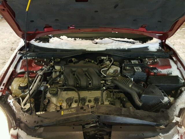 3FAFP081X6R109681 - 2006 FORD FUSION SEL RED photo 7