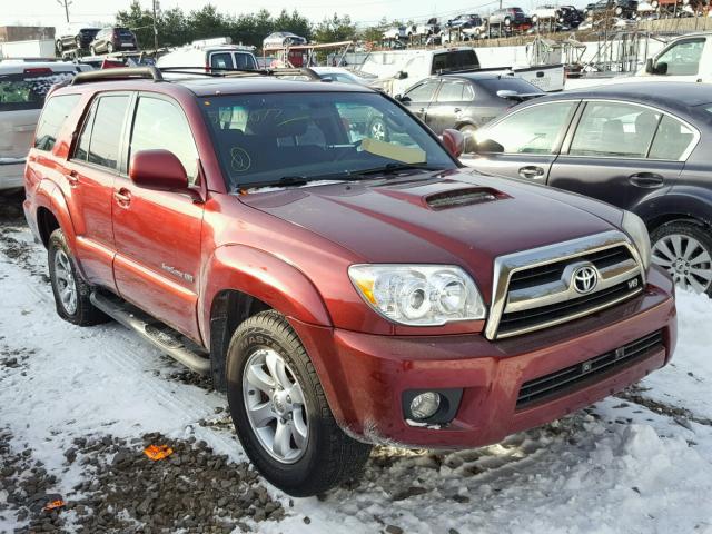 JTEBT14R668032598 - 2006 TOYOTA 4RUNNER SR BURGUNDY photo 1