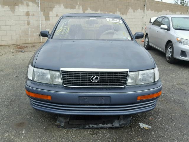 JT8UF11E0N0111024 - 1992 LEXUS LS 400 GREEN photo 8