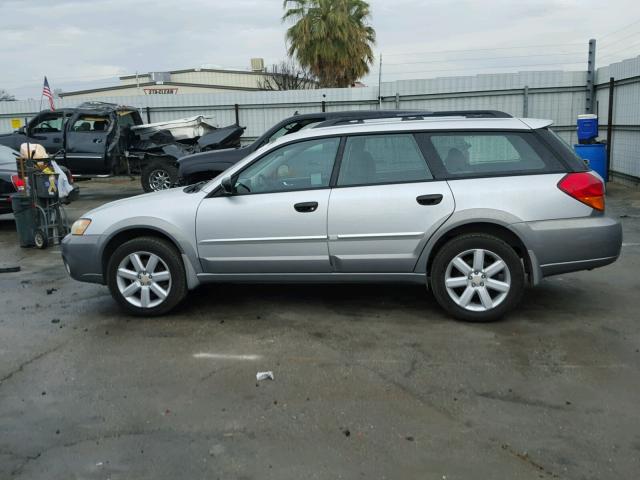 4S4BP61C966342547 - 2006 SUBARU LEGACY OUT SILVER photo 9