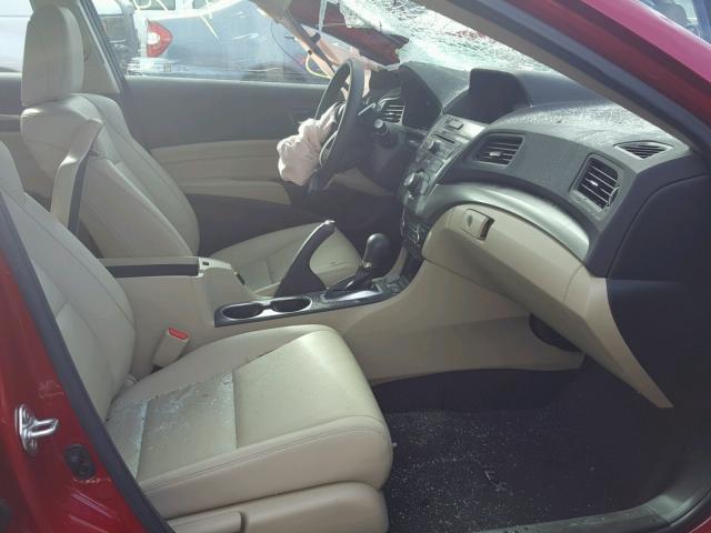 19UDE2F36HA009079 - 2017 ACURA ILX BASE RED photo 5