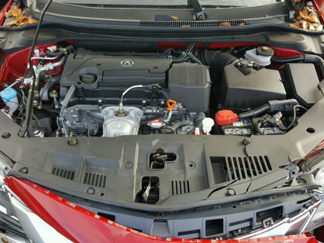 19UDE2F36HA009079 - 2017 ACURA ILX BASE RED photo 7