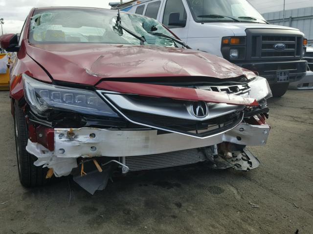 19UDE2F36HA009079 - 2017 ACURA ILX BASE RED photo 9