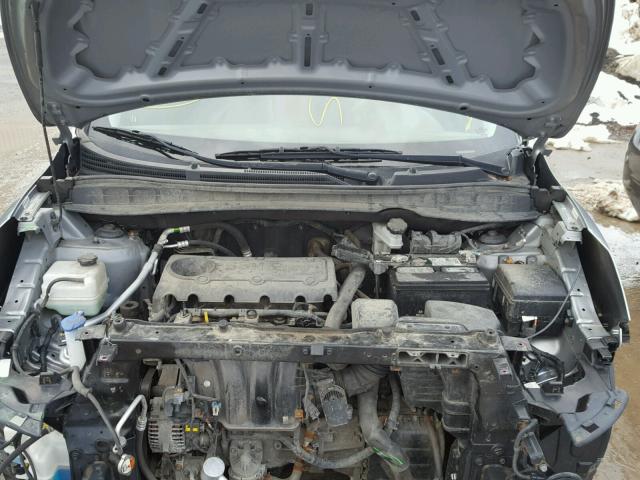 KM8JUCAC4DU611808 - 2013 HYUNDAI TUCSON GLS GRAY photo 7