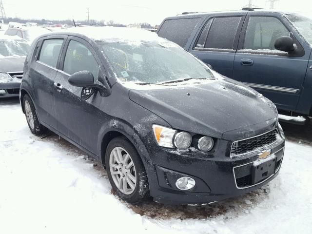 1G1JC6SB9F4172809 - 2015 CHEVROLET SONIC LT BLACK photo 1