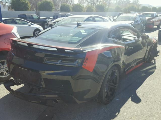 1G1FG1R75G0146912 - 2016 CHEVROLET CAMARO SS BLACK photo 4