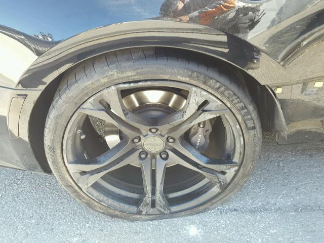 1G1FG1R75G0146912 - 2016 CHEVROLET CAMARO SS BLACK photo 9