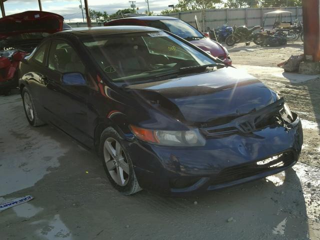 2HGFG12968H507629 - 2008 HONDA CIVIC EXL أزرق صورة 1