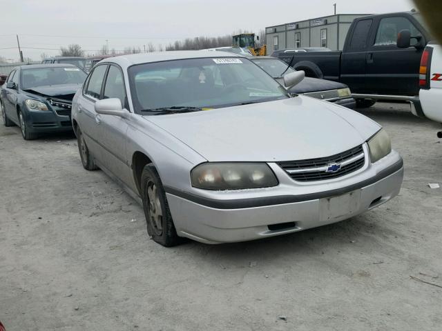 2G1WF55E819152747 - 2001 CHEVROLET IMPALA SILVER photo 1