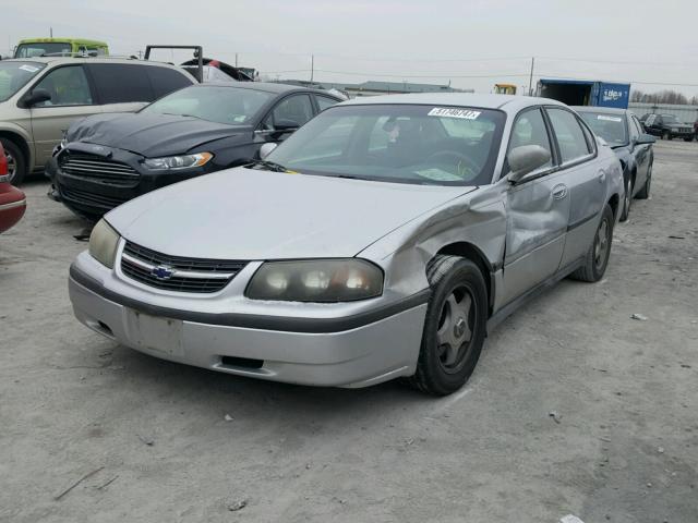 2G1WF55E819152747 - 2001 CHEVROLET IMPALA 银色 照片 2