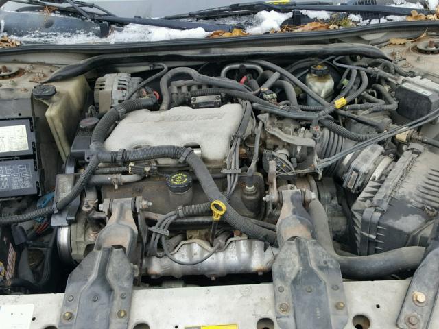 2G1WF55E819152747 - 2001 CHEVROLET IMPALA SILVER photo 7