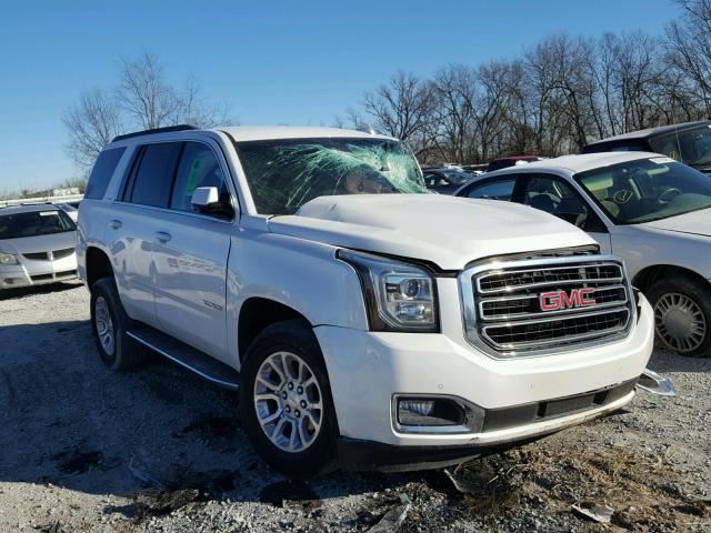 1GKS2BKC0GR215281 - 2016 GMC YUKON SLT WHITE photo 1