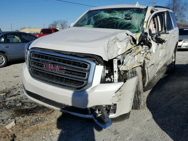 1GKS2BKC0GR215281 - 2016 GMC YUKON SLT WHITE photo 2