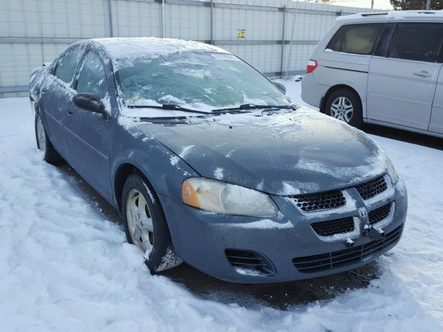 1B3EL46TX6N280383 - 2006 DODGE STRATUS SX BLUE photo 1