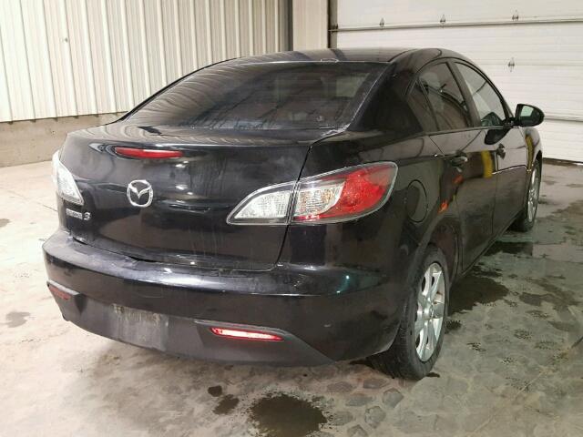 JM1BL1UF5B1464046 - 2011 MAZDA 3 I BLACK photo 4