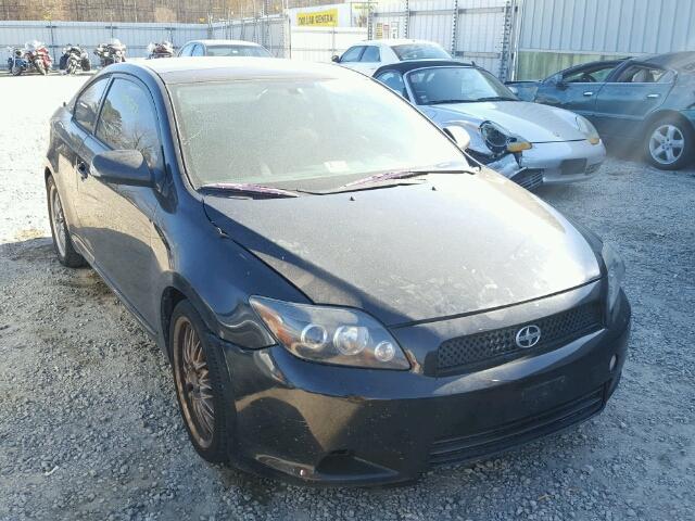 JTKDE167680253132 - 2008 TOYOTA SCION TC BLACK photo 1