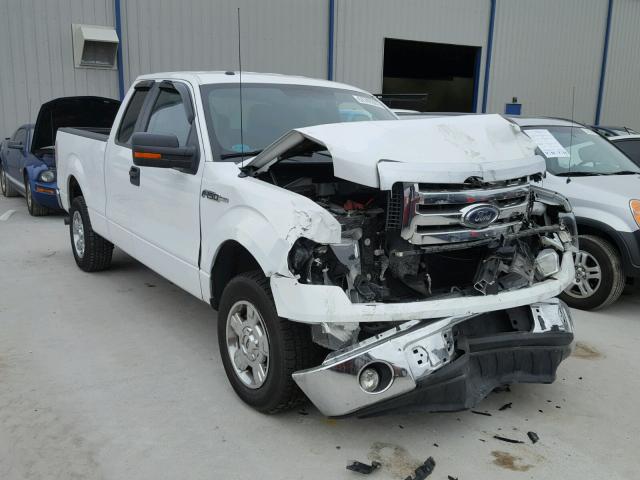 1FTFX1CF1CFD08971 - 2012 FORD F150 SUPER WHITE photo 1