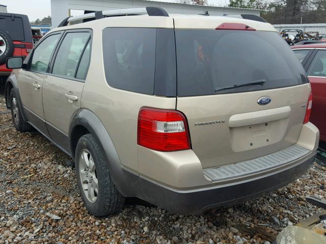 1FMZK02127GA11764 - 2007 FORD FREESTYLE TAN photo 3