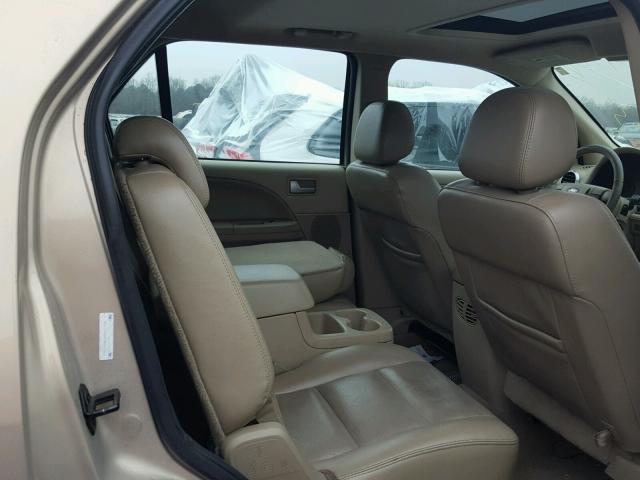 1FMZK02127GA11764 - 2007 FORD FREESTYLE TAN photo 6