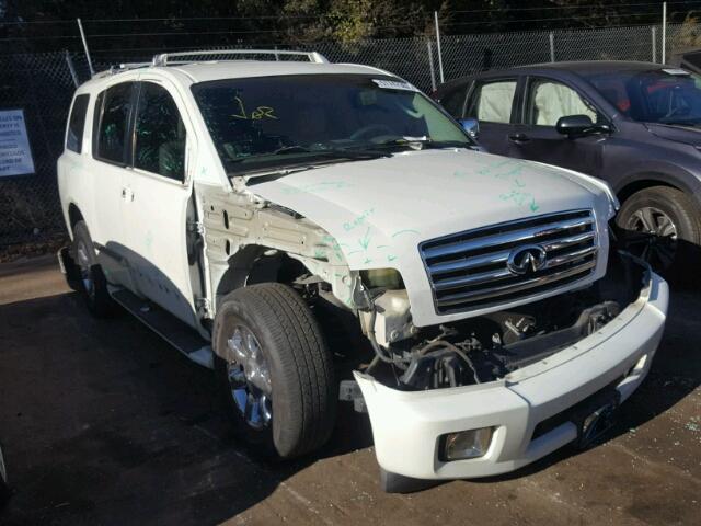 5N3AA08C54N804855 - 2004 INFINITI QX56 WHITE photo 1