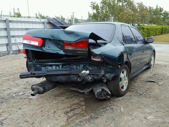 1HGCG16512A005532 - 2002 HONDA ACCORD EX GREEN photo 4