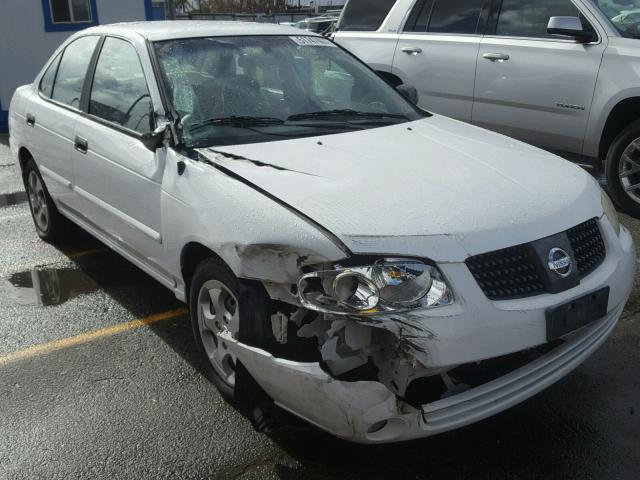 3N1CB51D24L457300 - 2004 NISSAN SENTRA 1.8 WHITE photo 1