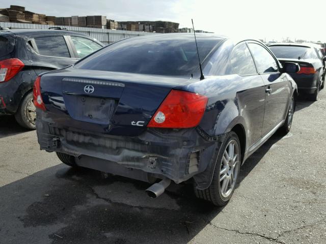 JTKDE177X70201418 - 2007 TOYOTA SCION TC 蓝色 照片 4