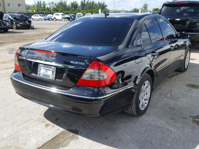 WDBUF22XX8B212344 - 2008 MERCEDES-BENZ E 320 CDI BLACK photo 4